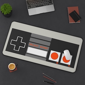 NES Controller Long Gaming Mousepad/Desk Mat/Play Mat