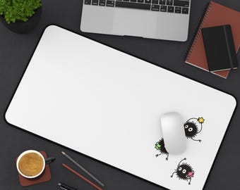 Soot Sprites Ghibli Long Gaming Mousepad/Desk Mat/Play Mat