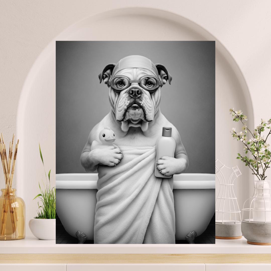 Hapuxt Microfiber Beach Towel – 31x51 Inch, Cute Bulldog With Sunglasses Design, Quick Dry & Super Absorbent - View #4