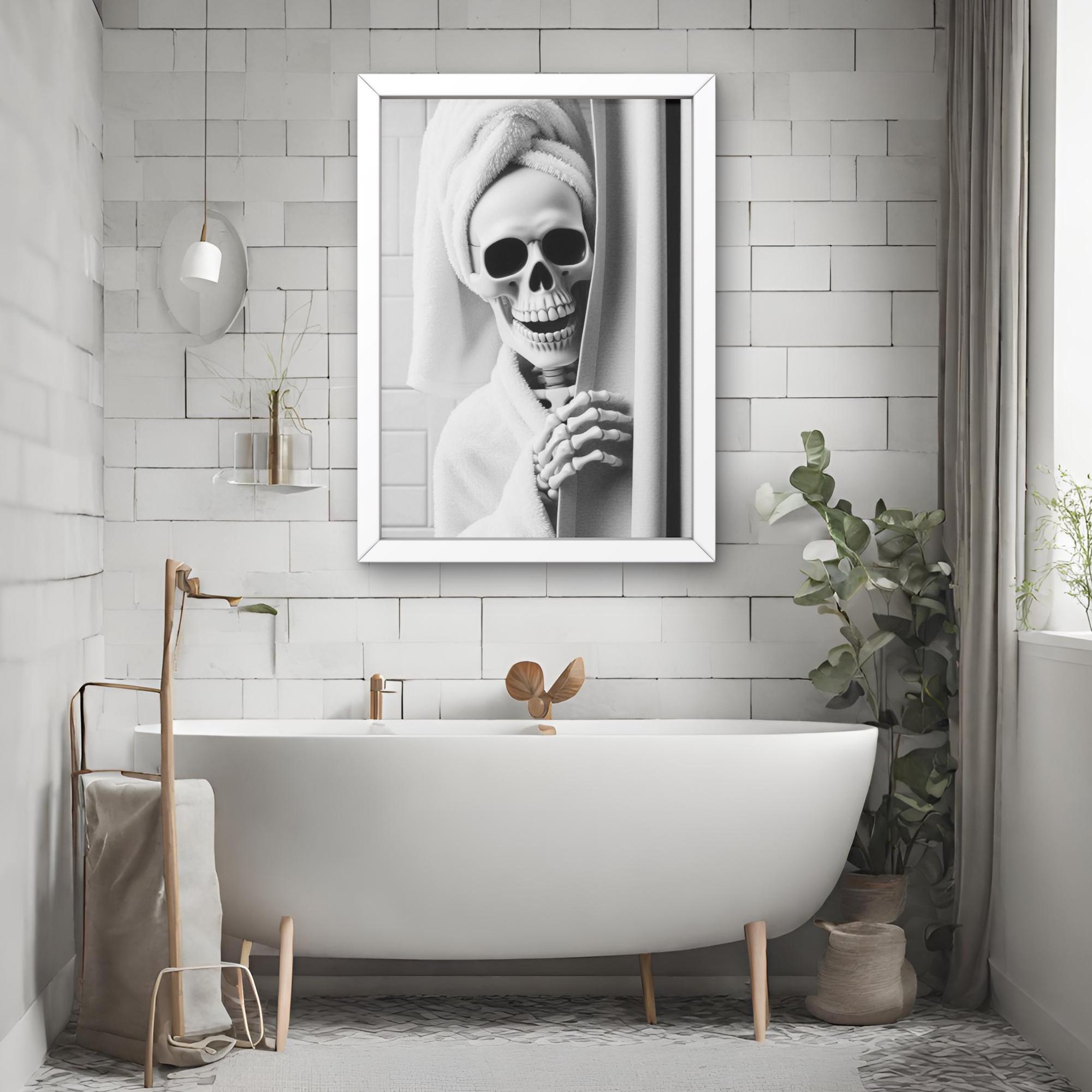 Rosa Halloween con Mano Scheletro – Decorazione Horror