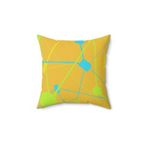 The Plot Thickens Throw Pillow Contemporary Covers for Couch, Playful and Stylish Home Décor, Cozy Wrap Lap Sofa Gift Blanket Ideas for her