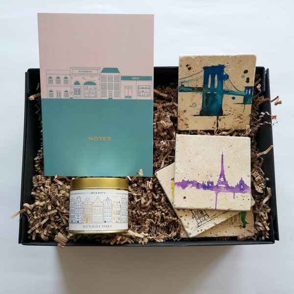 Vriendschap Gift Box,Verjaardag Gift Box, Geschenkdoos, Cadeau voor Mannen, Gift Box Voor Haar, Verjaardagscadeau,Reiscadeau