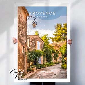 Provence travel Print - France Wall Art - Special Place Gift