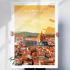 Italy Poster - Florence Travel Print