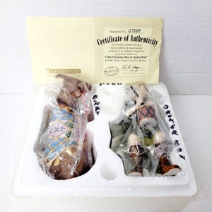 Vintage Thomas Kinkade Nativity Collection Little Drummer Boy & Camel Ceramic