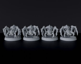 Spiderlings Bloodfields Wargaming Everdark Elves