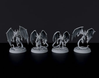 Imp Unit Monster DnD inspired Fantasy DnD Tabletop RPG Mini Great Miniature Gift Idea for Dungeon and Dragons Fans Painting 3D Resin Figure