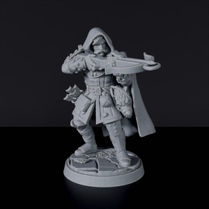 Human Ranger Male DnD inspired Fantasy DnD Tabletop RPG Mini Great Miniature Gift Idea for Dungeon and Dragons Fans Painting 3D Resin Figure