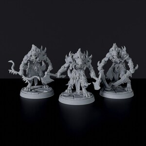 Gnoll Unit Monster DnD inspired Fantasy DnD Tabletop RPG Mini Great Miniature Gift Idea for Dungeon and Dragons Fans Painting Resin Figure
