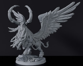 Fallen Lamassu Bloodfields Wargaming Enanos corruptos