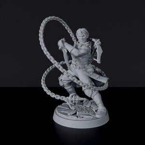 Human Ranger Male DnD inspired Fantasy DnD Tabletop RPG Mini Great Miniature Gift Idea for Dungeon and Dragons Fans Painting 3D Resin Figure