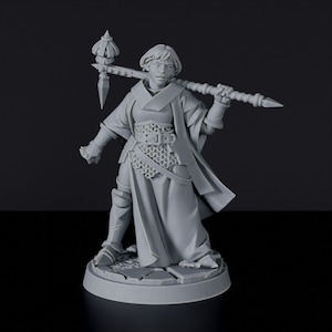 Human Female Cleric DnD inspired Fantasy DnD Tabletop RPG Mini Great Miniature Gift Idea for Dungeon and Dragons Fans Painting 3D  Figure