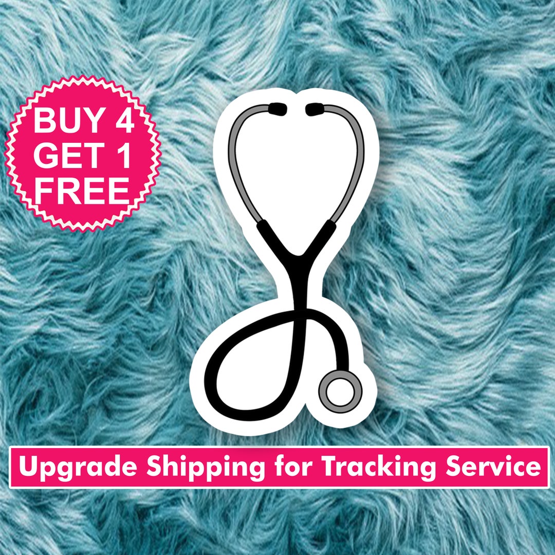 Stethoscope Emoji Aesthetic Stickers Heart Laptop Stickers Etsy