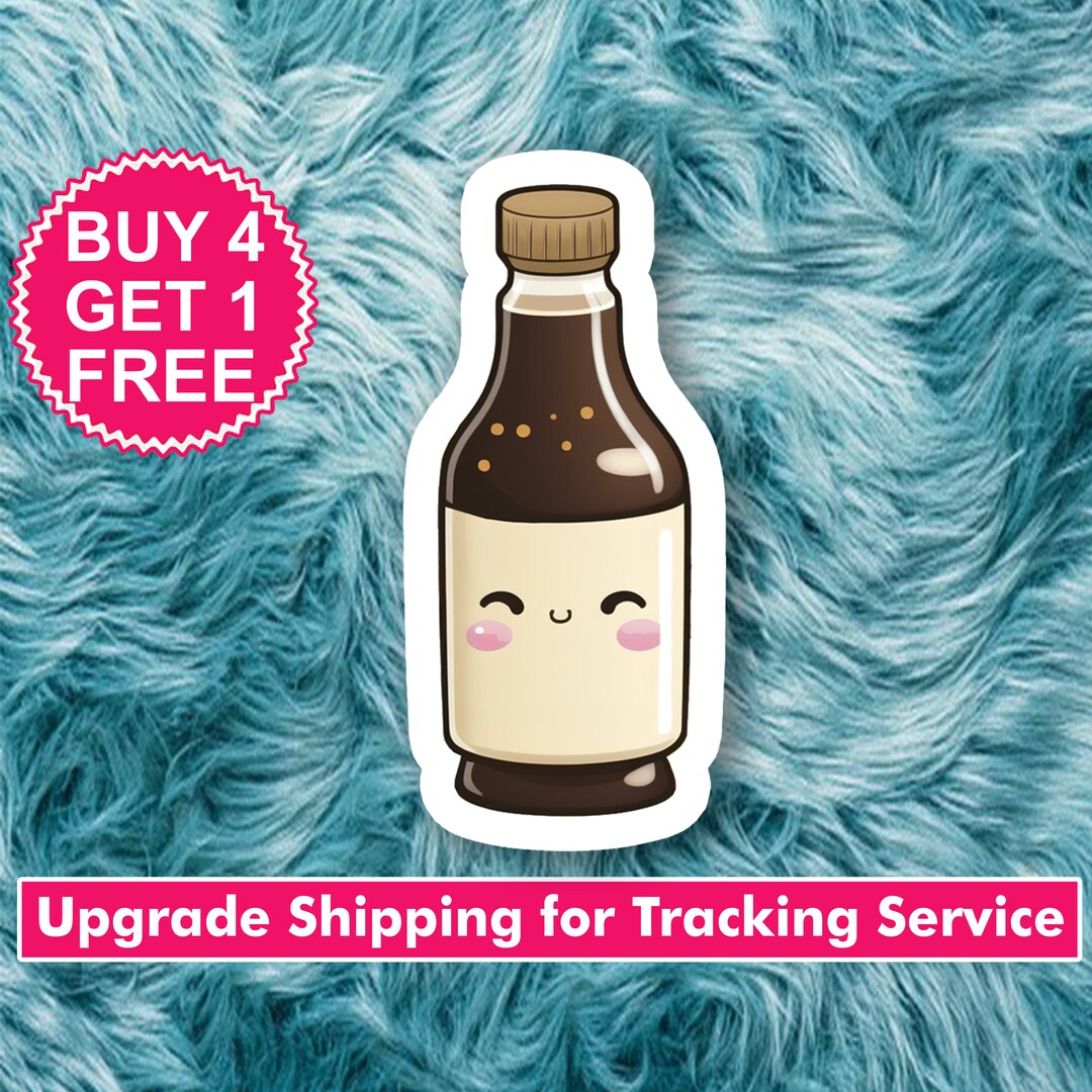 Soy Sauce Emoji Aesthetic Stickers Food Car Stickers Cute Etsy