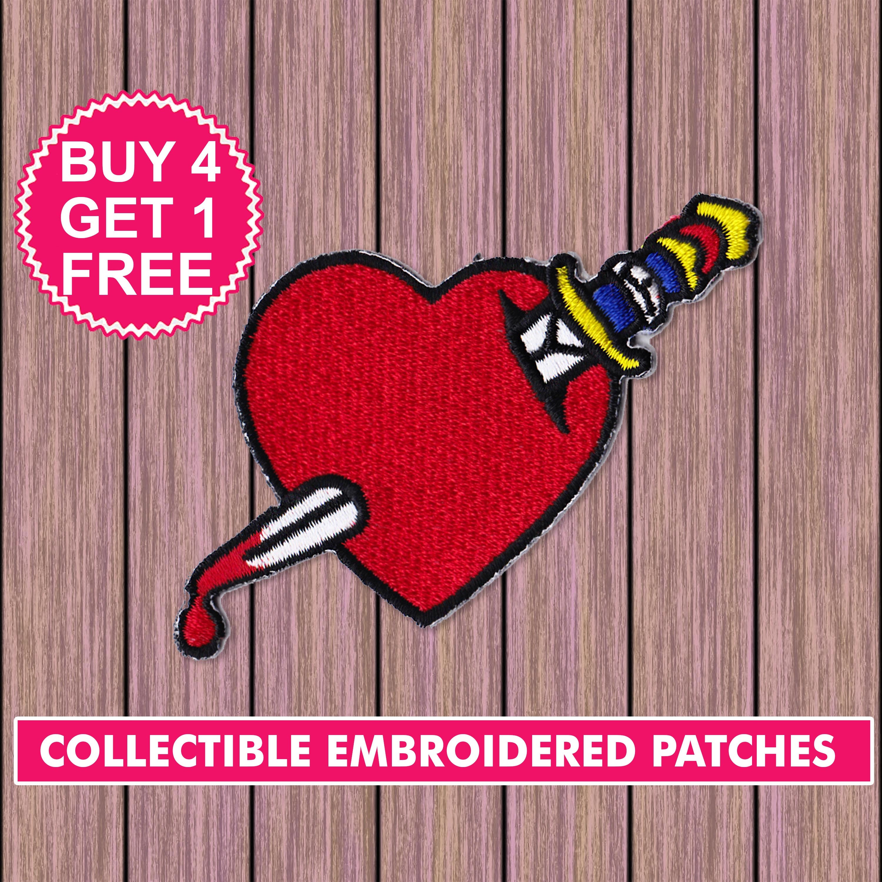 Rock/Love Poison Patch Punk Iron On Patches For Clothing Embroidery Patch  DIY Embroidered Patches On Clothes Sewing Stickers - AliExpress
