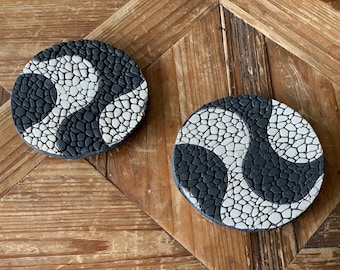 Ceramic Copacabana Coaster Set