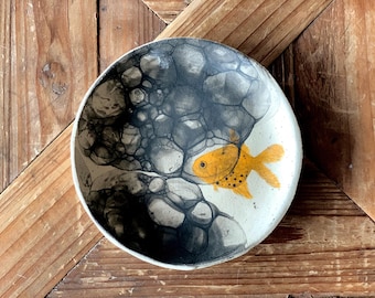 Goldfish Dish / Small Plate / Ring Dish
