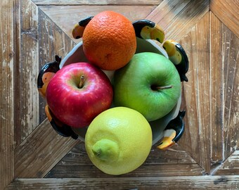 Toucan Bowl Ceramic Key Dish Pottery Trinket Holder Small Fruit Bowl Gift