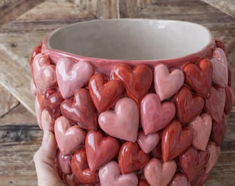 Handmade Ceramic Fruit Vases - Lemon, Chilli, Blueberry & Heart Vase - Statement Pottery - Unique Sculptural Vase
