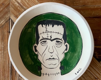 Personalised Trinket Dish: Handmade Ceramic Ring Plate