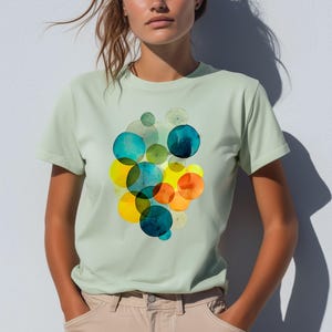 Neurodiversität T-Shirt – Aquarell Nervensystem Kunst Shirt