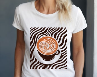 Espresso Bar T-Shirt, Unisex Shirt aus Biobaumwolle, Barista Geschenk, Kaffeeliebe