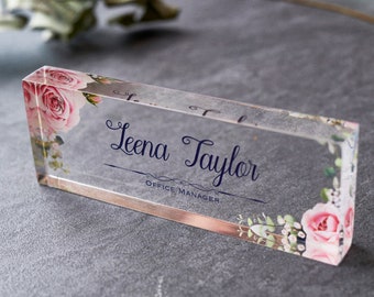 Phd Gift, Teacher Name plate, Office Decor, Desk Name Plate Custom, Name Plate for Desk, Daughter Gift, Desk Plaque, Gift for boss,