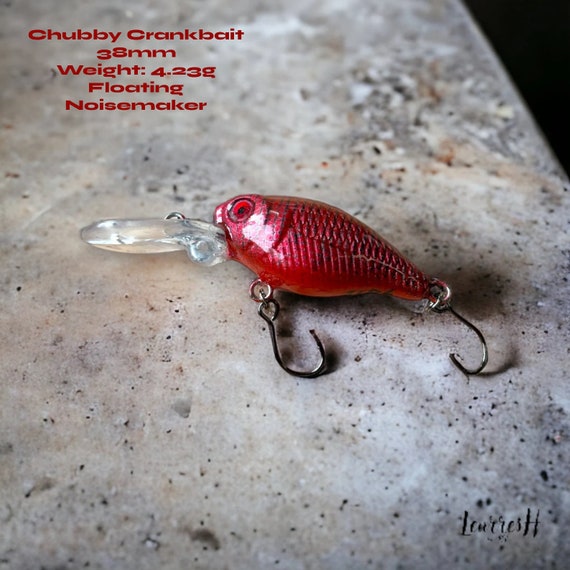 Handcrafted Trout Lure: Scarlet Shadowcaster, the Original Gift
