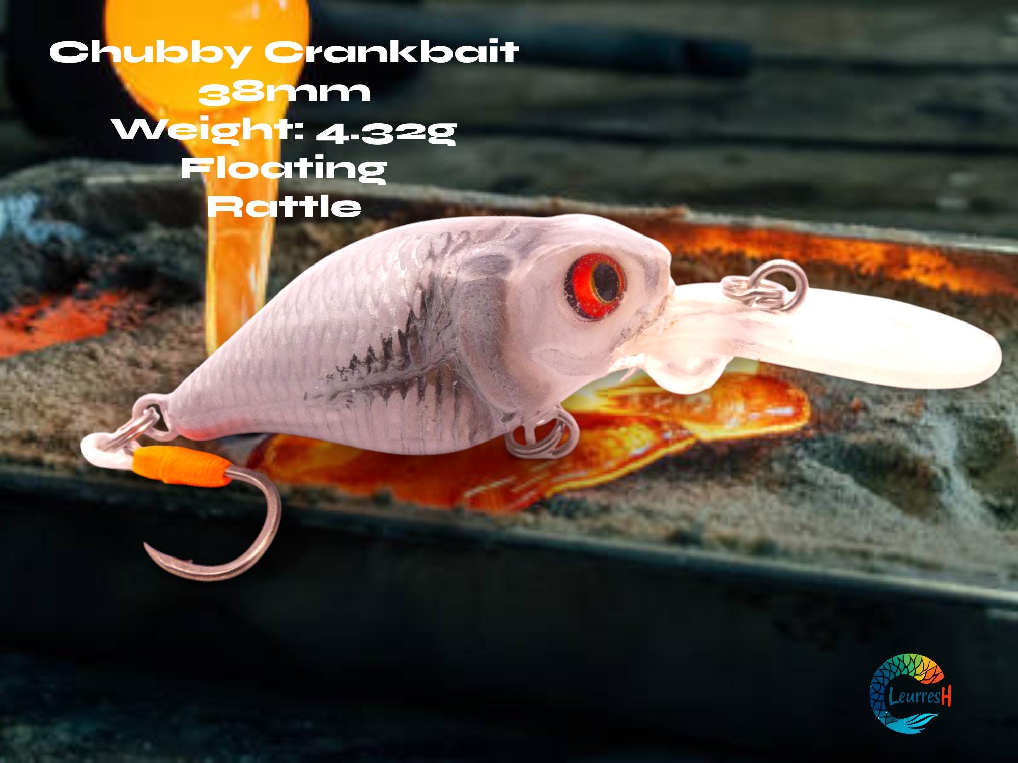 Fusion - the 3D Artisanal Lure That Seduces Predators and Fishing  Enthusiasts! - Etsy