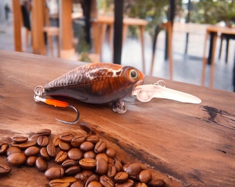 Discover the "Kopi Liwak" - Artisanal Hard Lure for Brown and Rainbow Trout Fishing