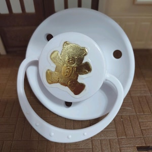 Littlespace Foil Teddy Bear Adulto Ciuccio