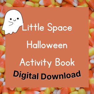 Little Space Halloween Activity Book