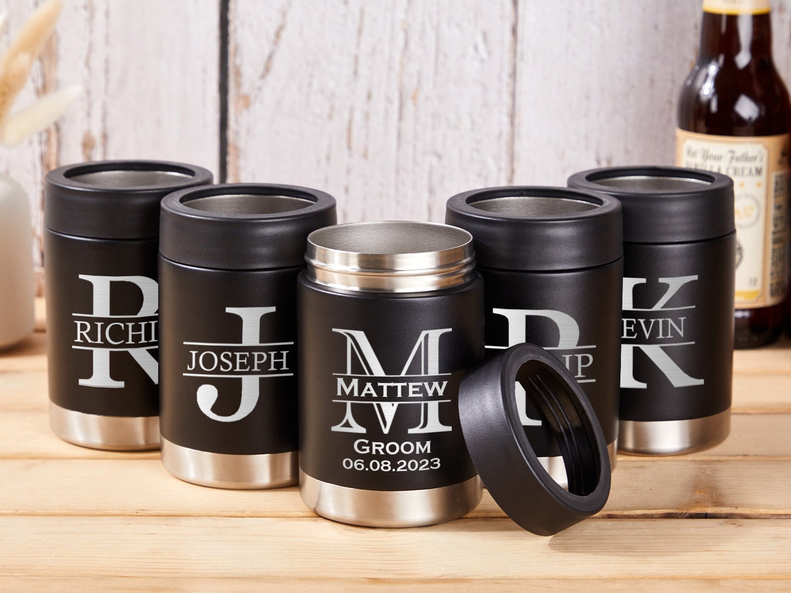 Groomsman/Best Man/Married Man Koozies – Vinyl Designs Store