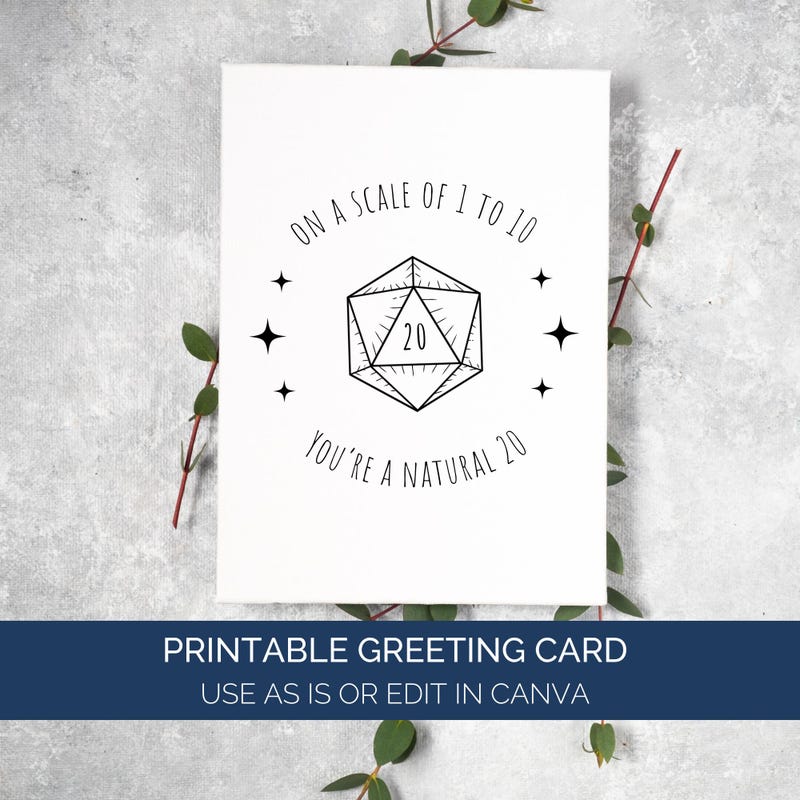 D20Printables - Etsy