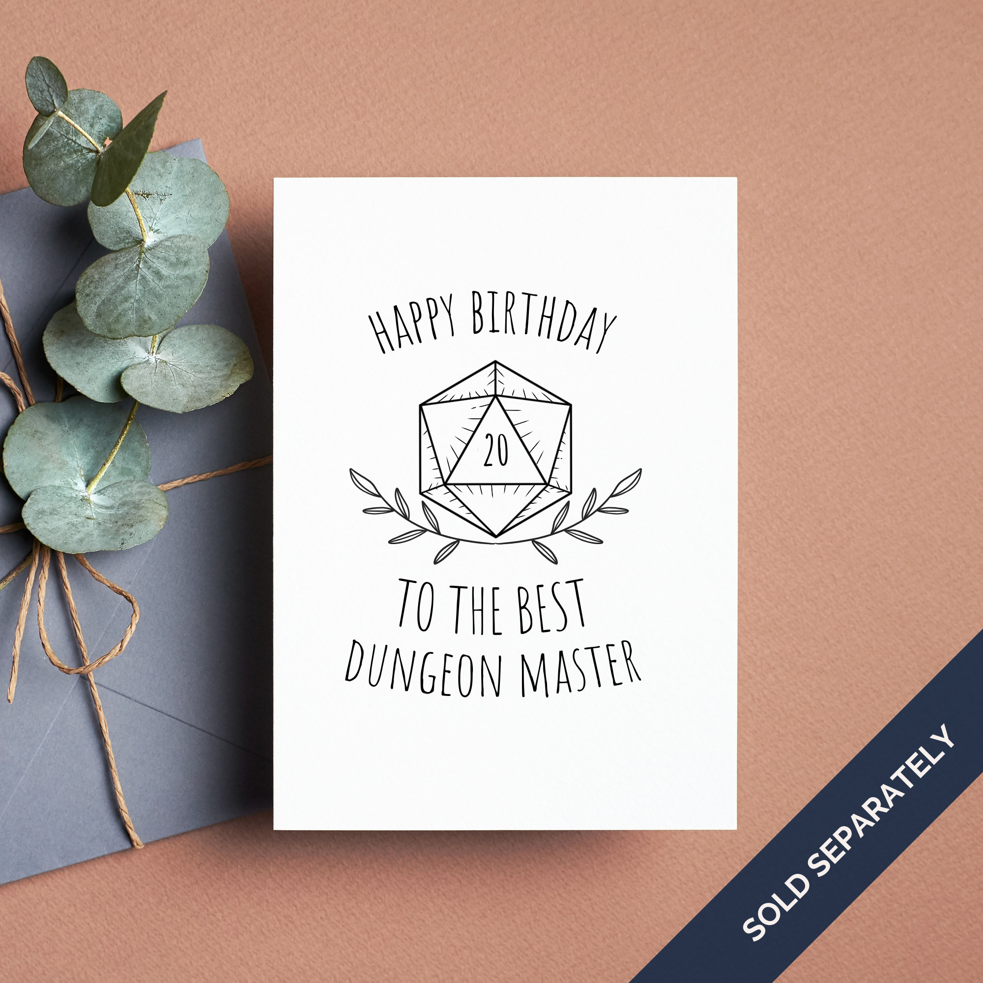 Printable Dungeons and Dragons Birthday Card, Congrats You Leveled up ...
