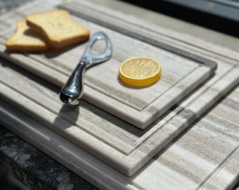 Palissandro Marble Decor Tray: Table Centerpiece, Bathroom Organizer