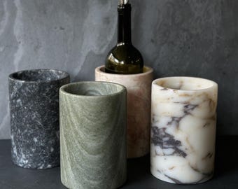Marble Wine Cooler, Stone Wine Chiller, Home Gift