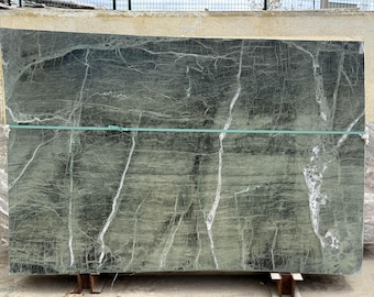 Custom Cut Marble Slab: Verde Guatemala Marble Made to Order
