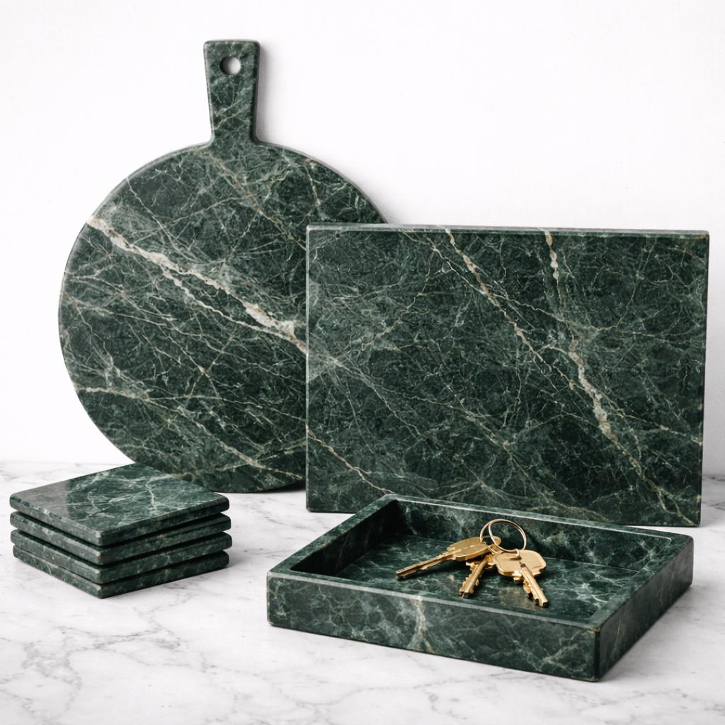 Custom Marble Slabs – Verde Guatemala Marble, Made to Order ...