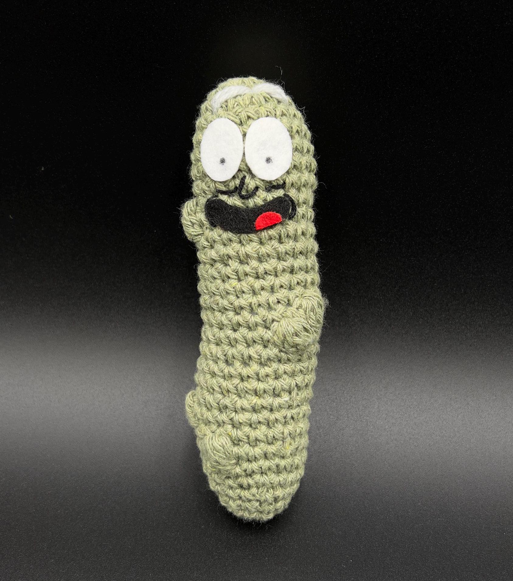 Pickle Rick Pattern Pickle Rick Crochet Pattern - Etsy