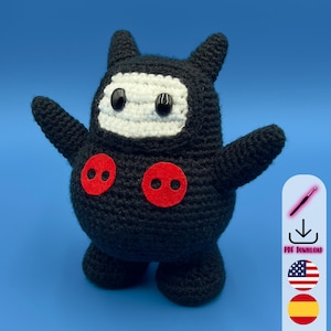 Ninji Amigurumi Crochet Pattern