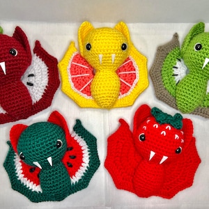 Fruit Bat Crochet Pattern