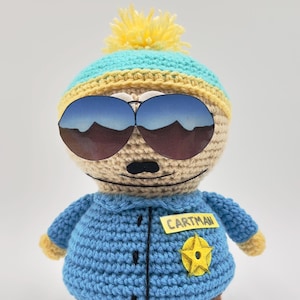 Officer Cartman Crochet Pattern