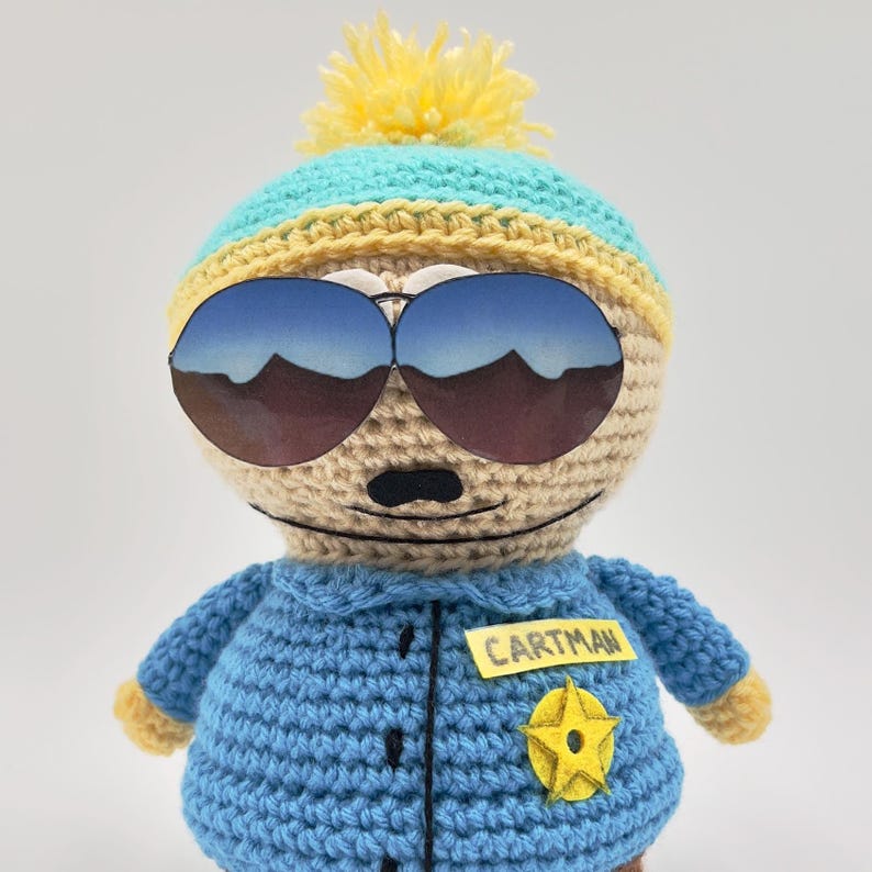 Eric Cartman Amigurumi Crochet Pattern PDF, Colorado Crew Doll - Etsy