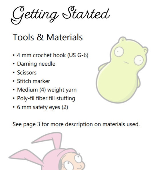 Kuchi Kopi Crochet Pattern Etsy