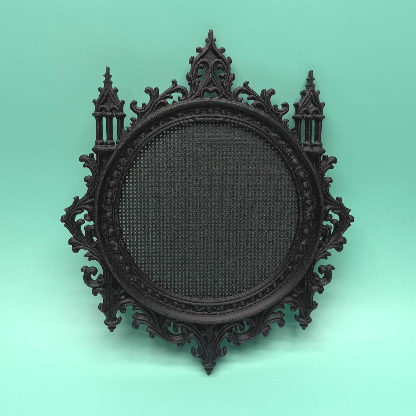 Victorian, Gothic, and Baroque Style 3D Printed Cross Stitch