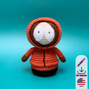 Patrón de crochet de Kenny McCormick