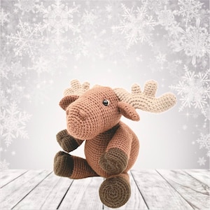 Maple the Moose Crochet Pattern