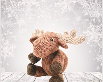 Maple the Moose Crochet Pattern