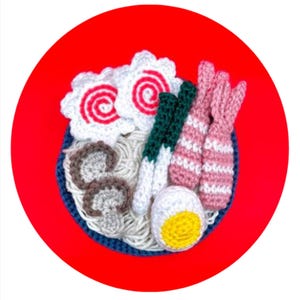 Ramen Bowl Crochet Pattern